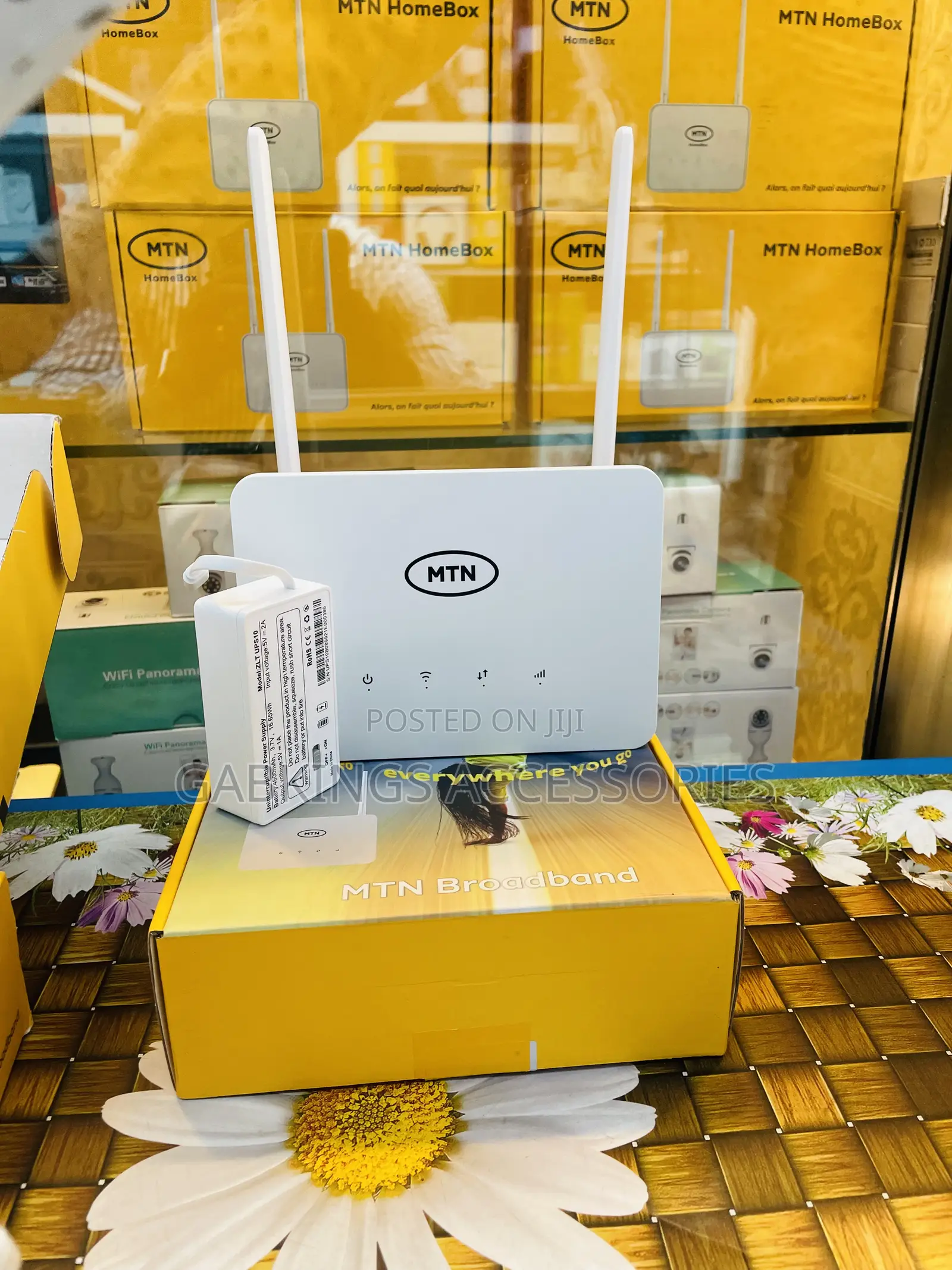 MTN Cat 4 Router -Type C Powerbanks Charger