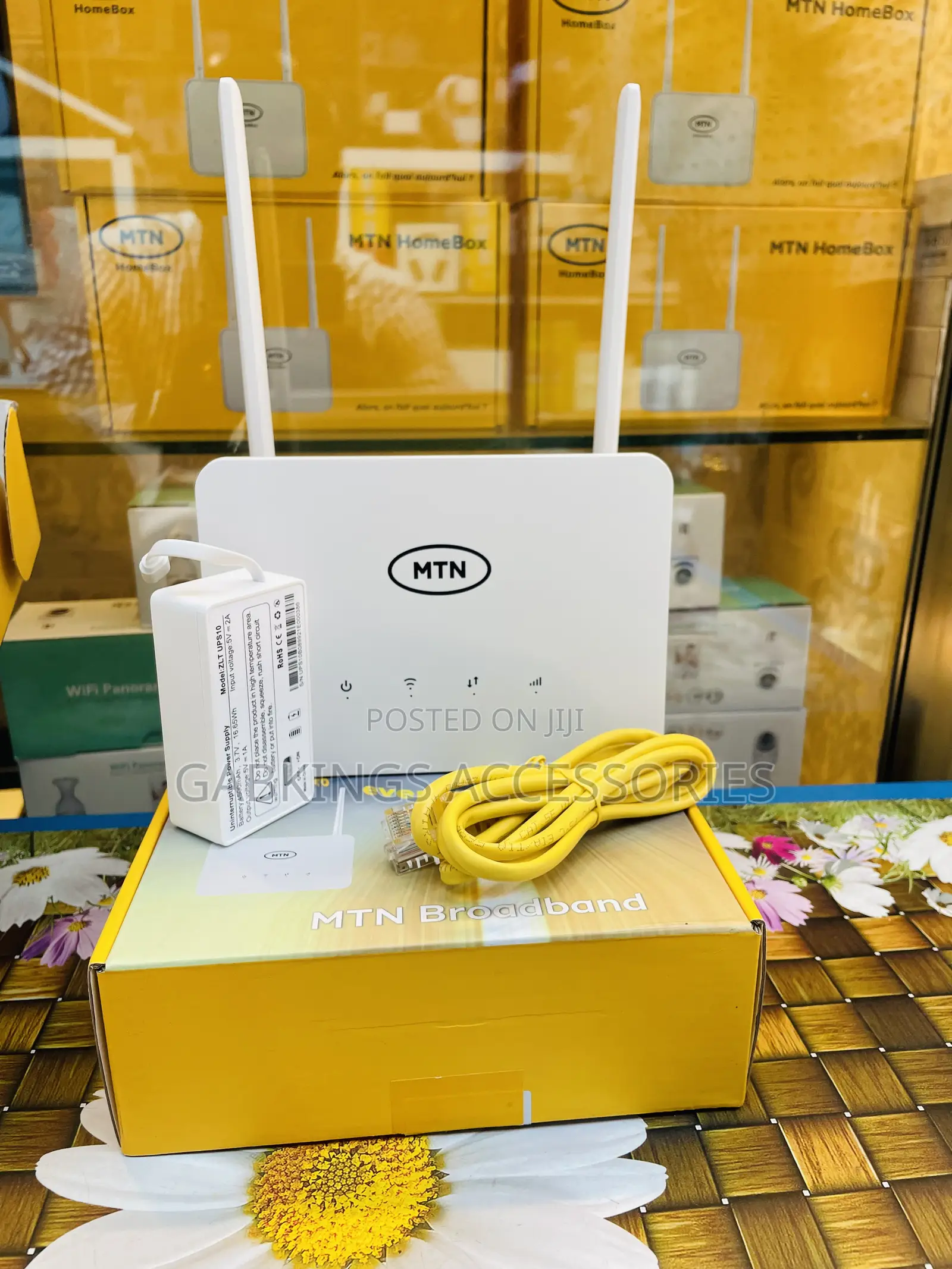 MTN Cat 4 Router -Type C Powerbanks Charger