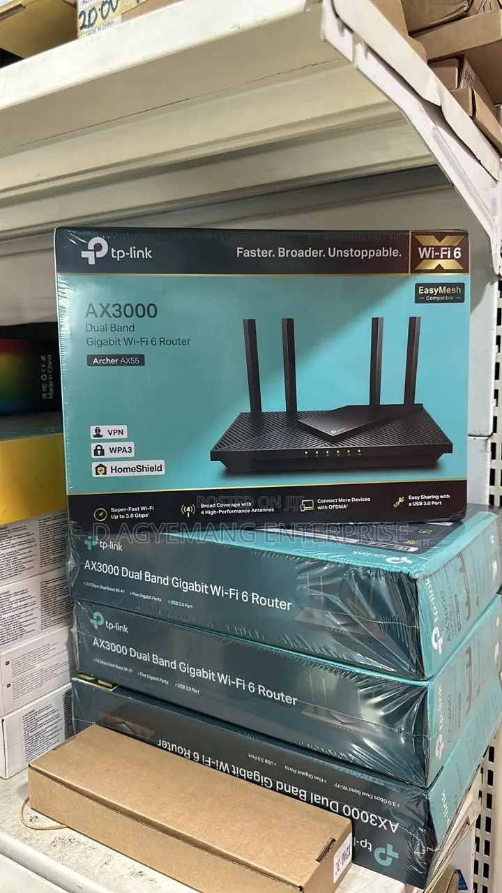 Tp Link Ax3000 Dual Band Gigabit Wi-fi 6 Router