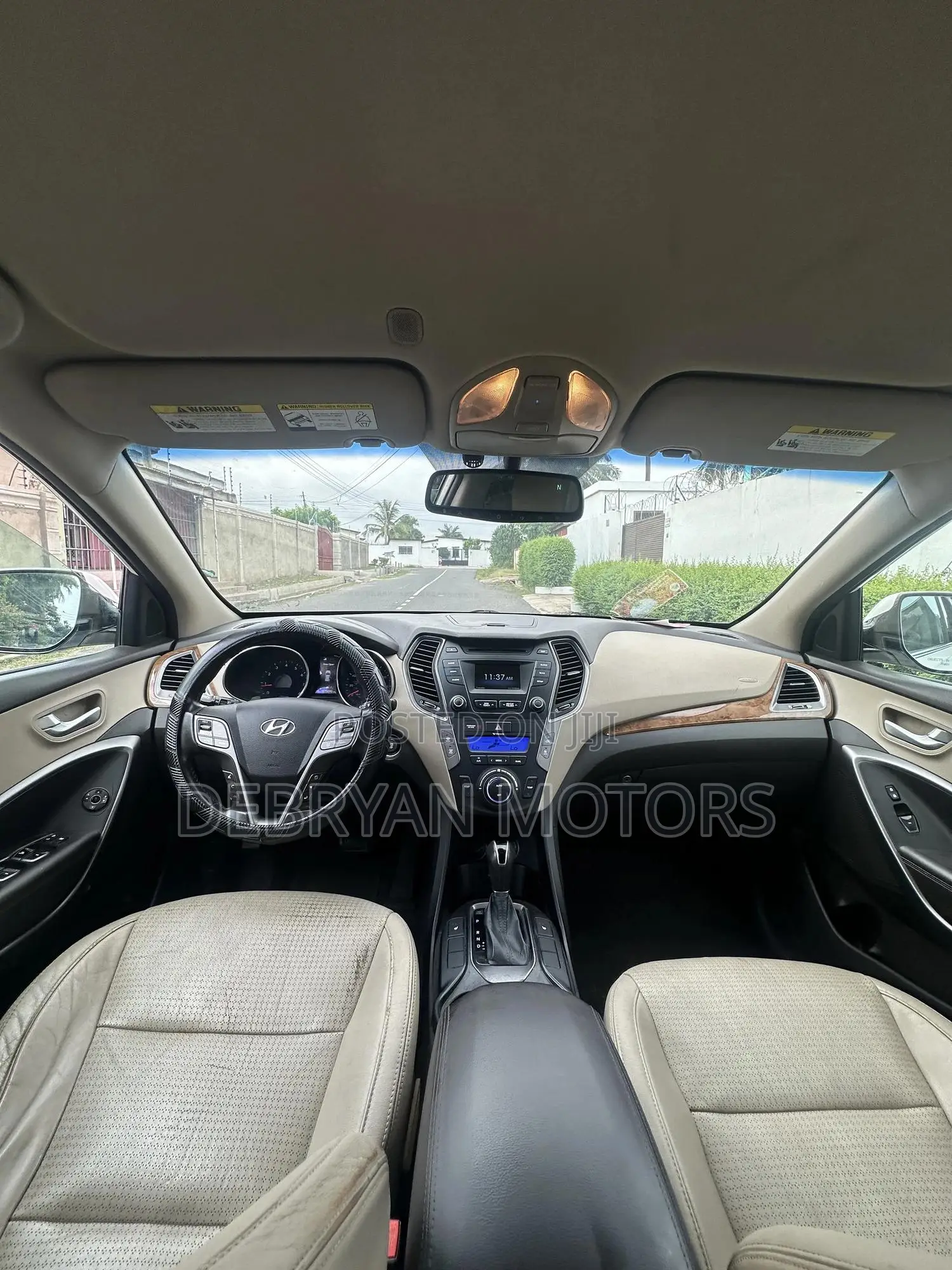 Hyundai Santa Fe GLS 4dr SUV (3.3L 6cyl 6A) 2014 White