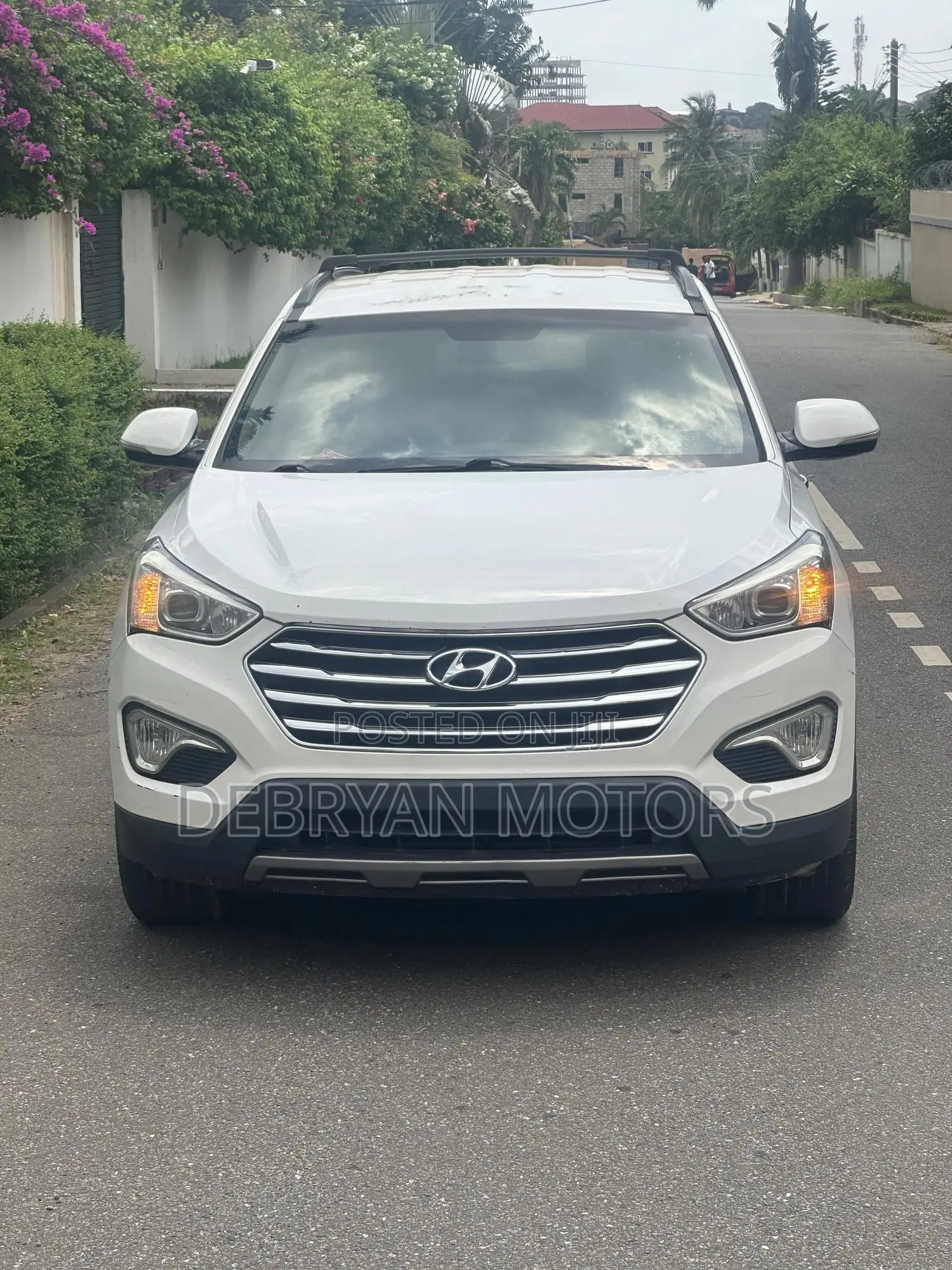 Hyundai Santa Fe GLS 4dr SUV (3.3L 6cyl 6A) 2014 White