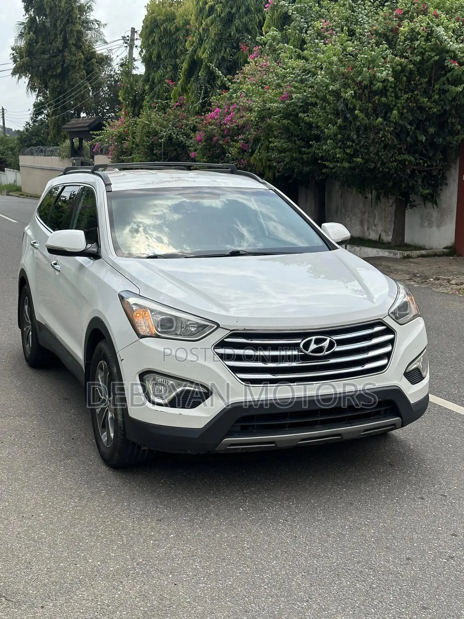Hyundai Santa Fe GLS 4dr SUV (3.3L 6cyl 6A) 2014 White