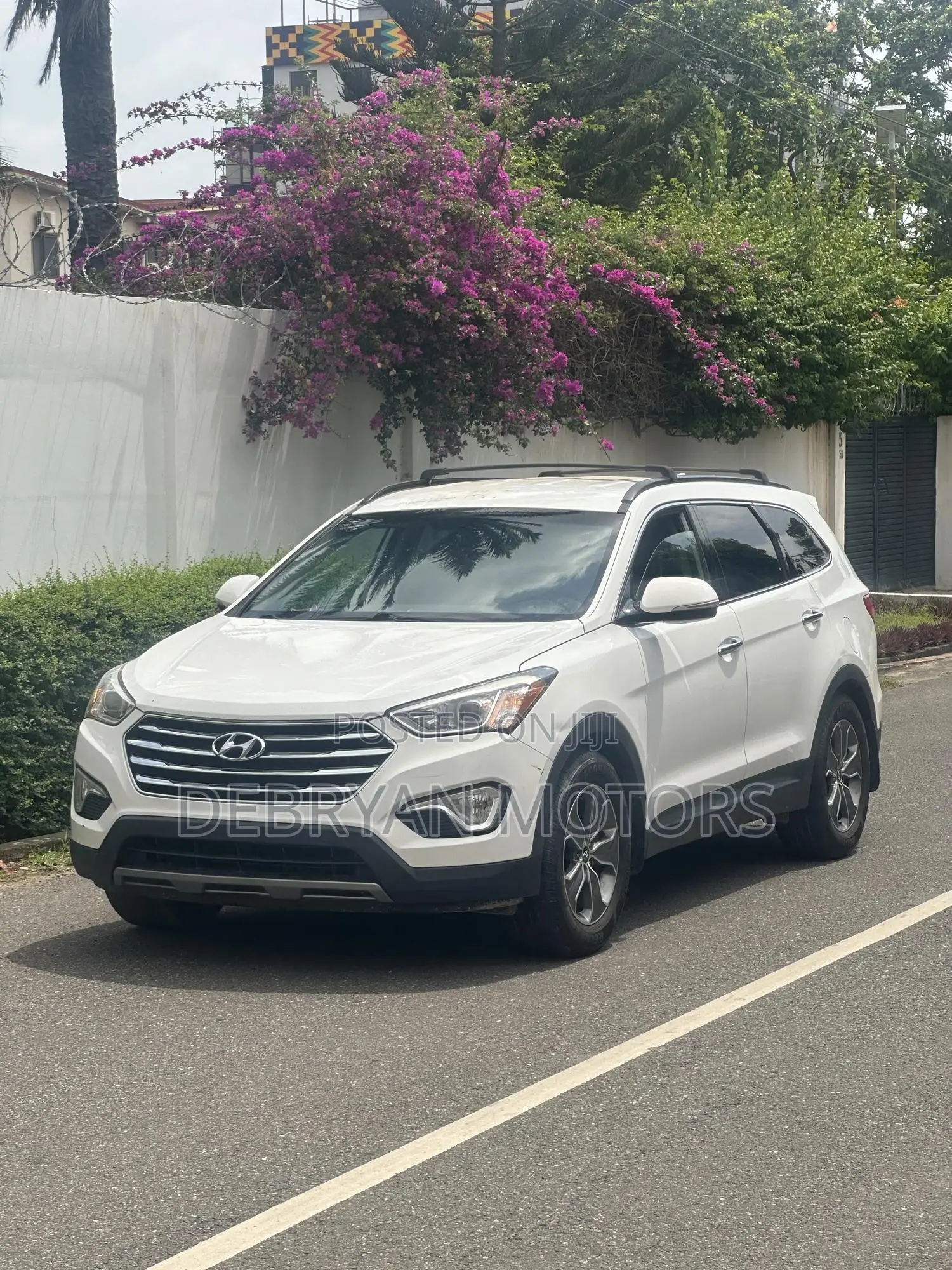 Hyundai Santa Fe GLS 4dr SUV (3.3L 6cyl 6A) 2014 White