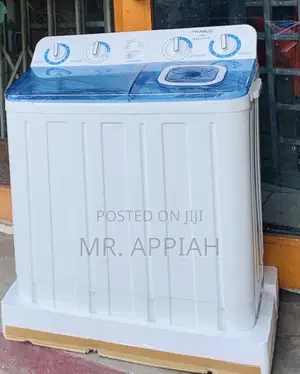 Nasco 7kg Top Load Washing Machine With Transparent Lid.