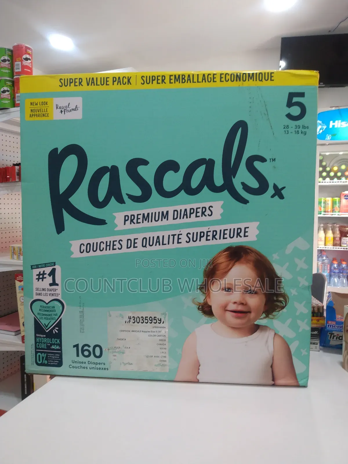 Rascal Plus Friends Premium Diapers Unisex