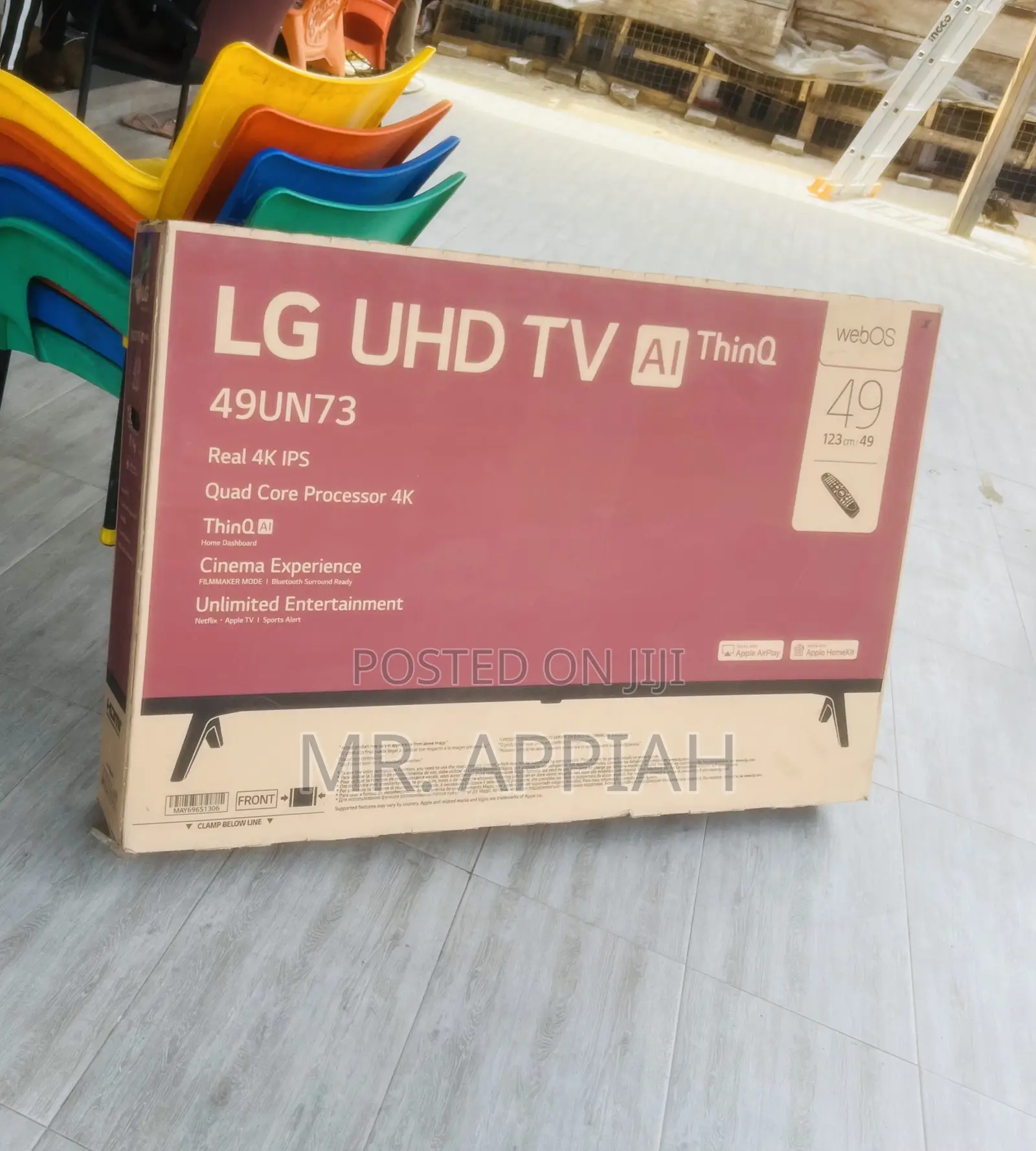 Order Original LG 49UN7340 49” Active HDR Webos Smart Tv
