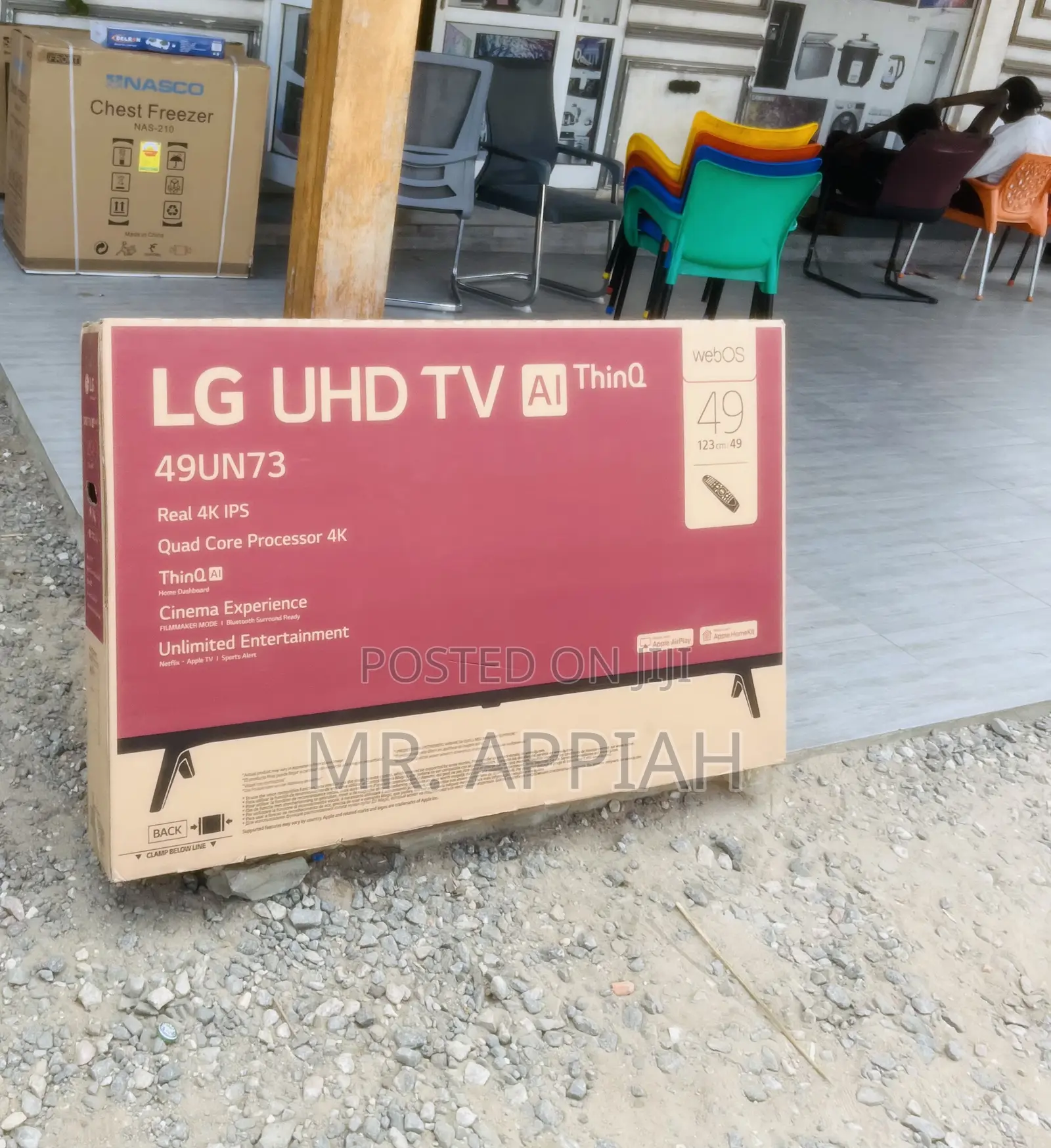 Buy Unique LG 49UN7340 49” Active HDR Webos Smart Tv,Black