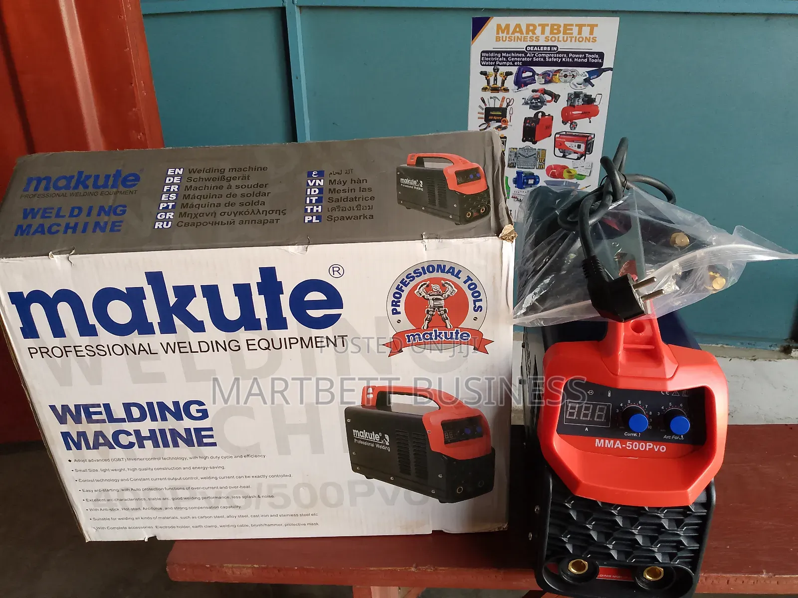 500a /400a Makute Portable Inverter Welding Machine
