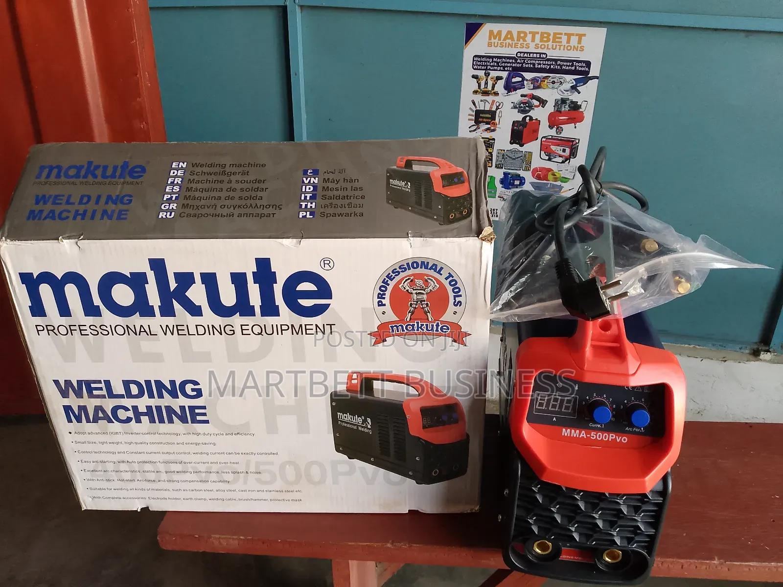500a /400a Makute Portable Inverter Welding Machine