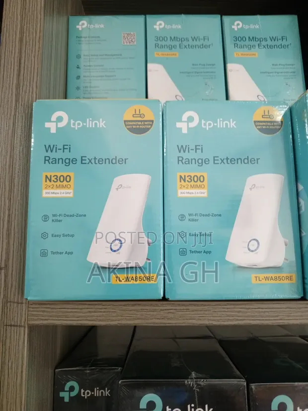 Tp-Link N300 Wifi Range Extender Tl-Wa850re