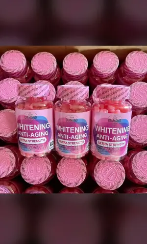 Smooth Diamond Whitening Anti Aging Gummies ( 60 Capsules)