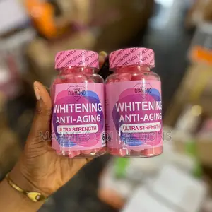Smooth Diamond Whitening Anti Aging Gummies ( 60 Capsules)