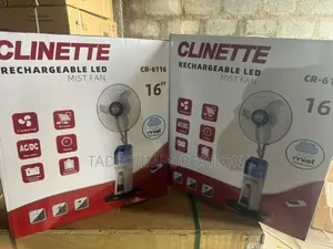 16 Inches Rechargeable Solar Mist Fan