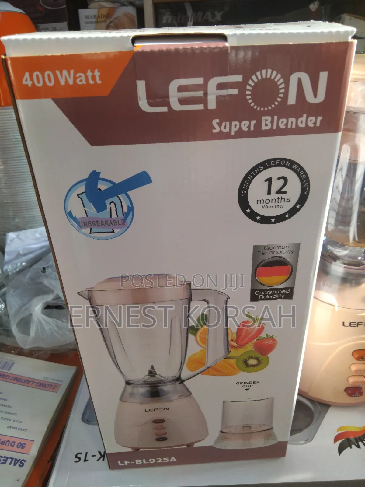 1.75 Unbreakable Jar Super Blender