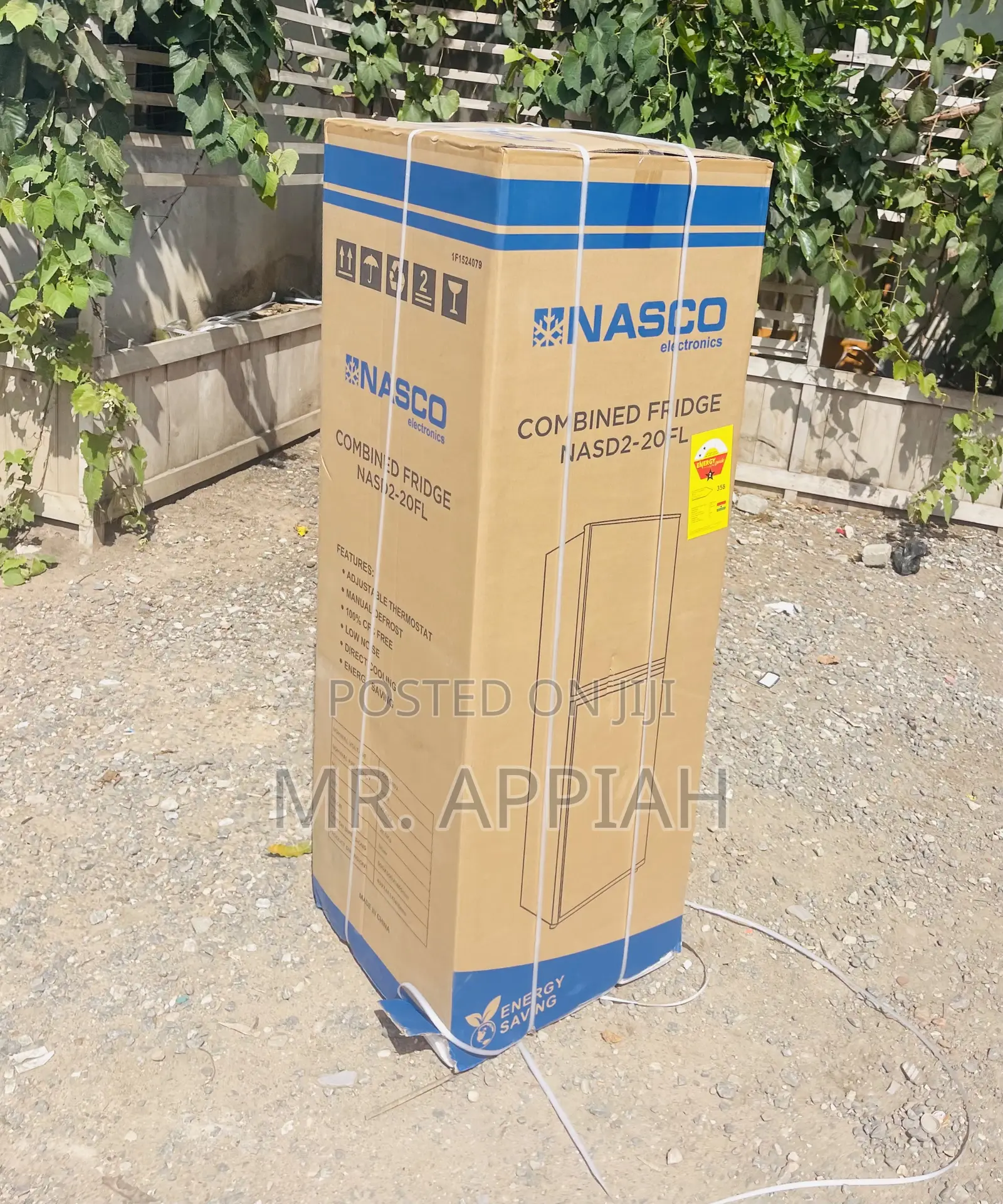 Affordable Nasco Nasd2-20 2 Door Fridge With Shelves.