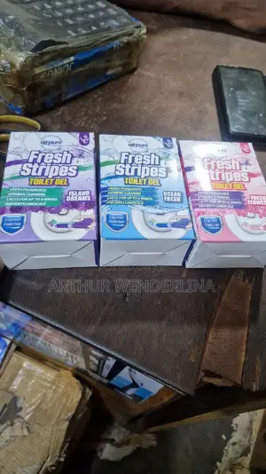 Fresh Stripes Toilet Gel