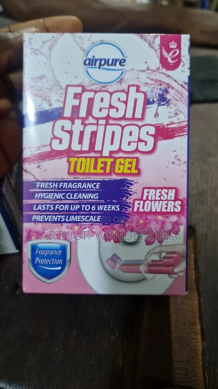 Fresh Stripes Toilet Gel