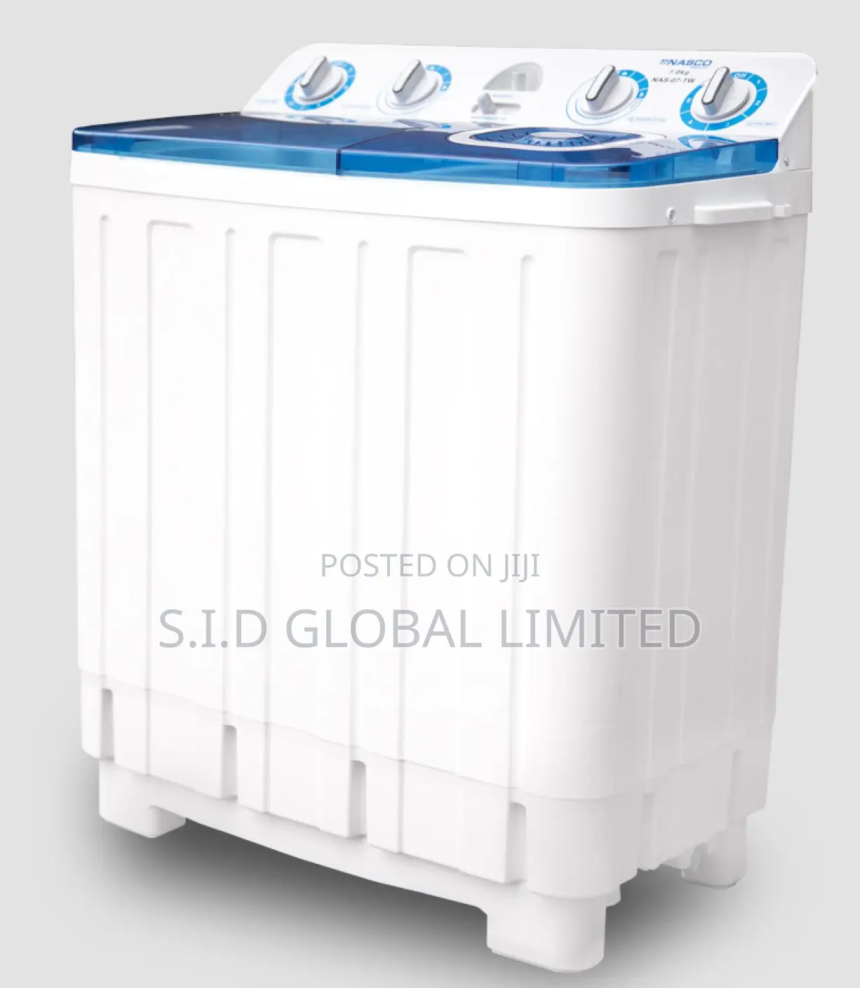 Make Washing Best NASCO-TWIN-TOP-WASHING-MACHINE-7KG