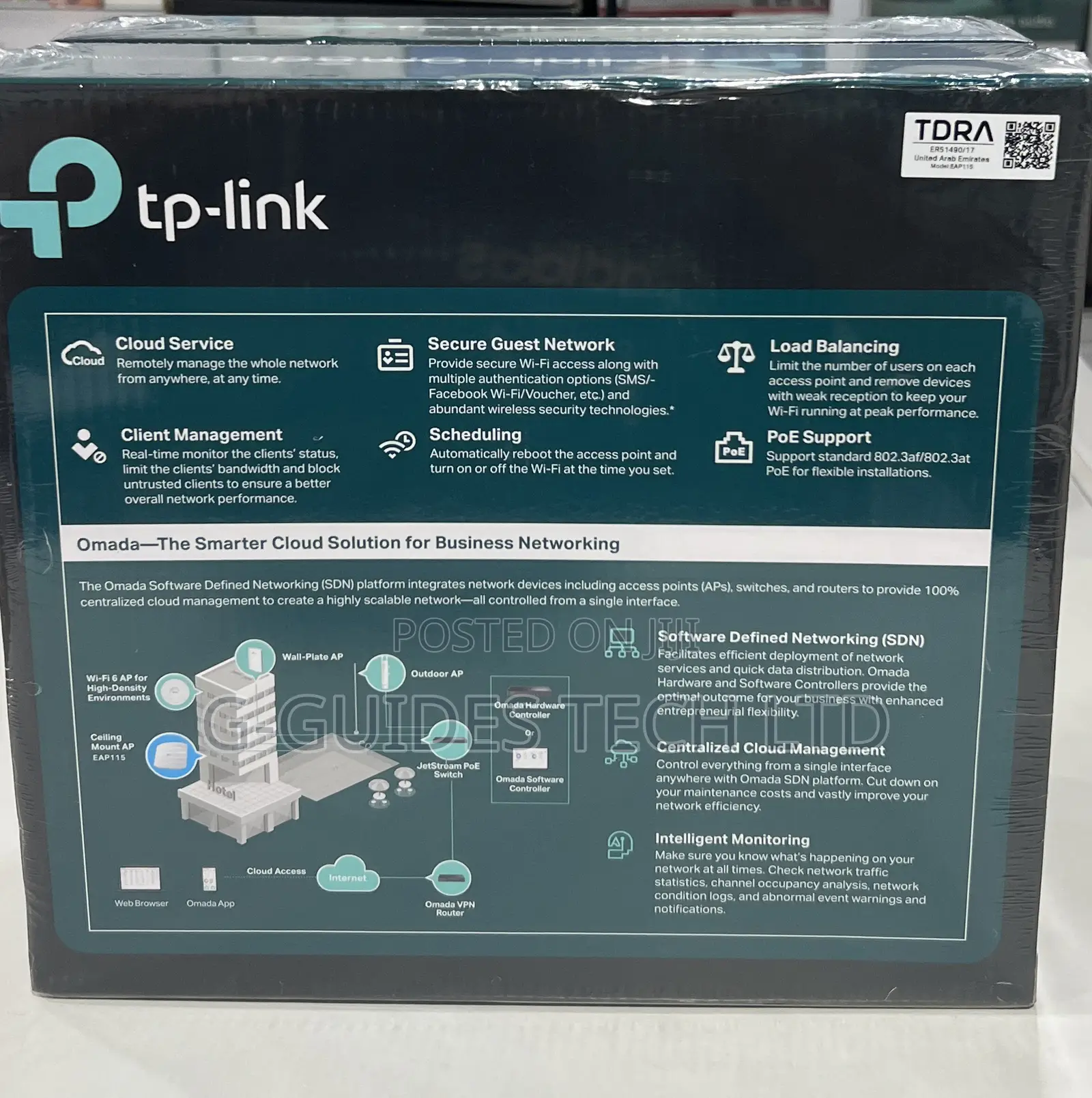 Tp-Link Eap115 300mbps Wireless N Ceiling Mount Access Point