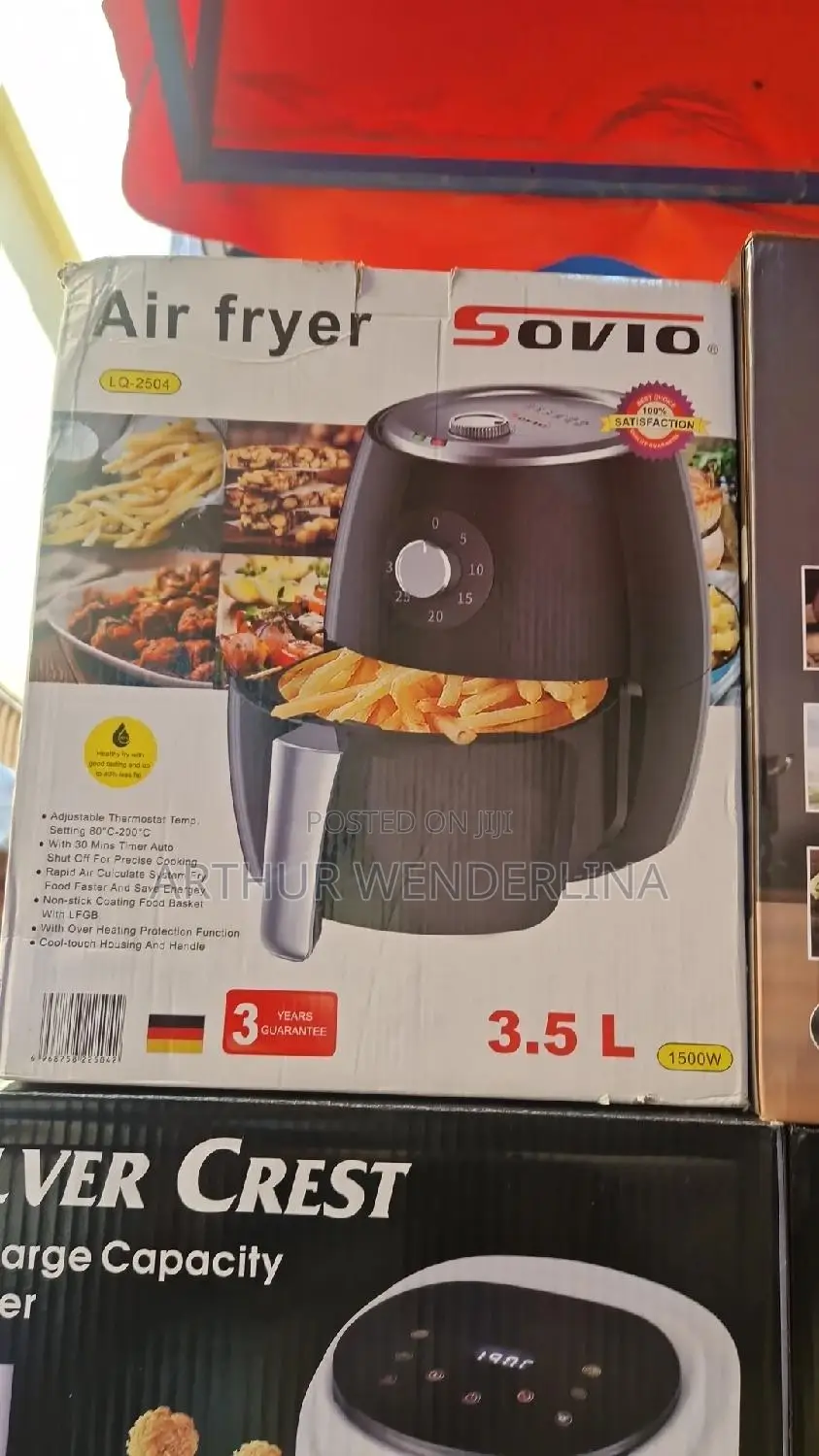 Quality Sovio Air Fryer 3.5 Liters