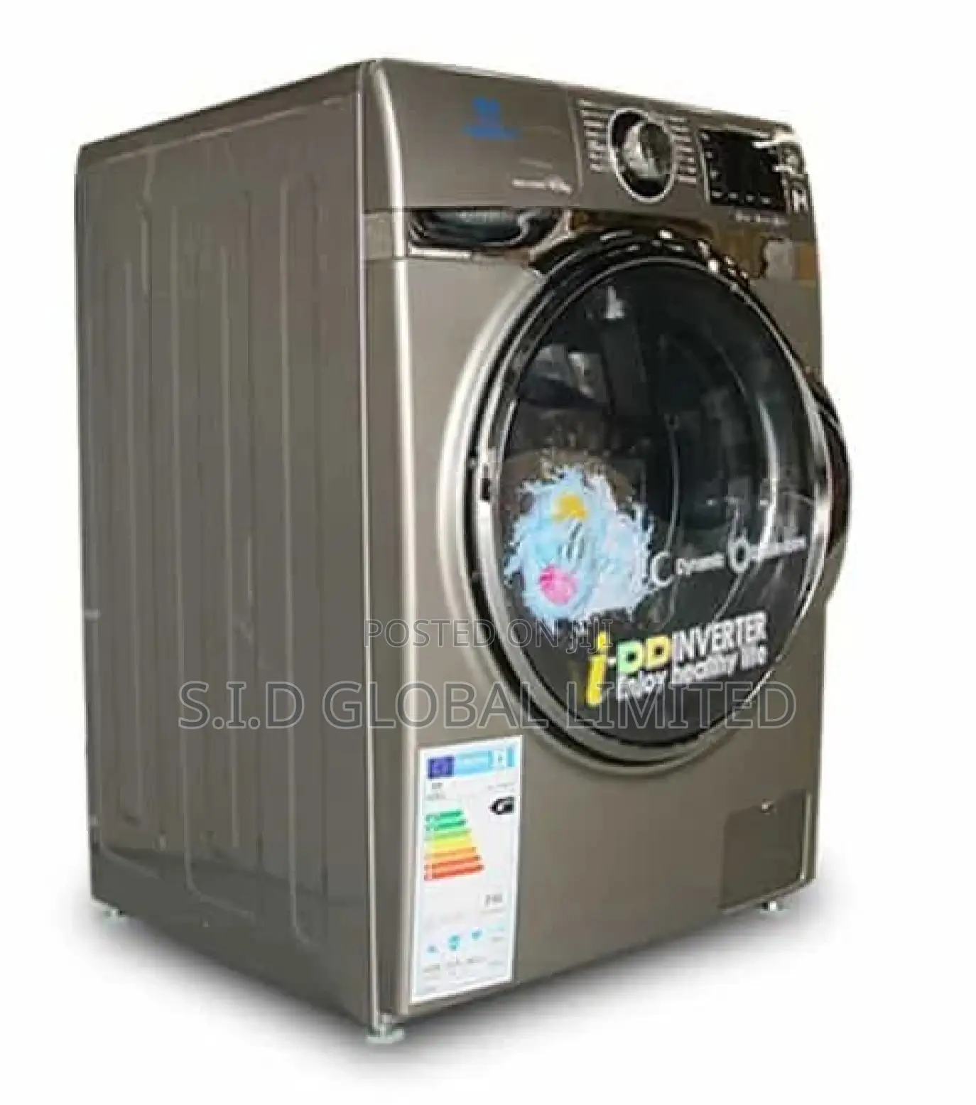 Your Laundry With Nasco-9kg-Frontload-Full-Auto-Washing-Mach