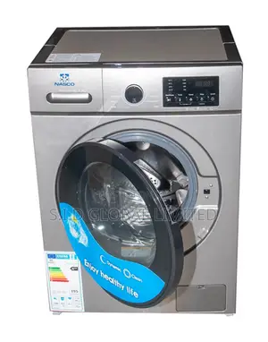 Clean Clothes With NASCO-9KG-FRONT-LOAD-FULL-AUTO-WASHING