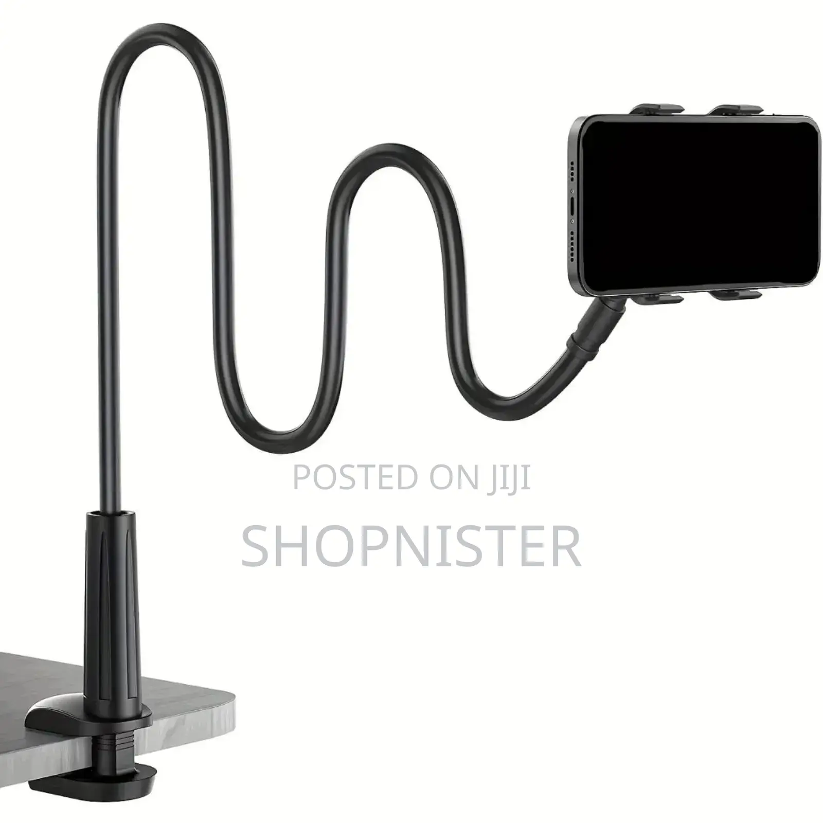 Flexible Phone Holder Strong Black