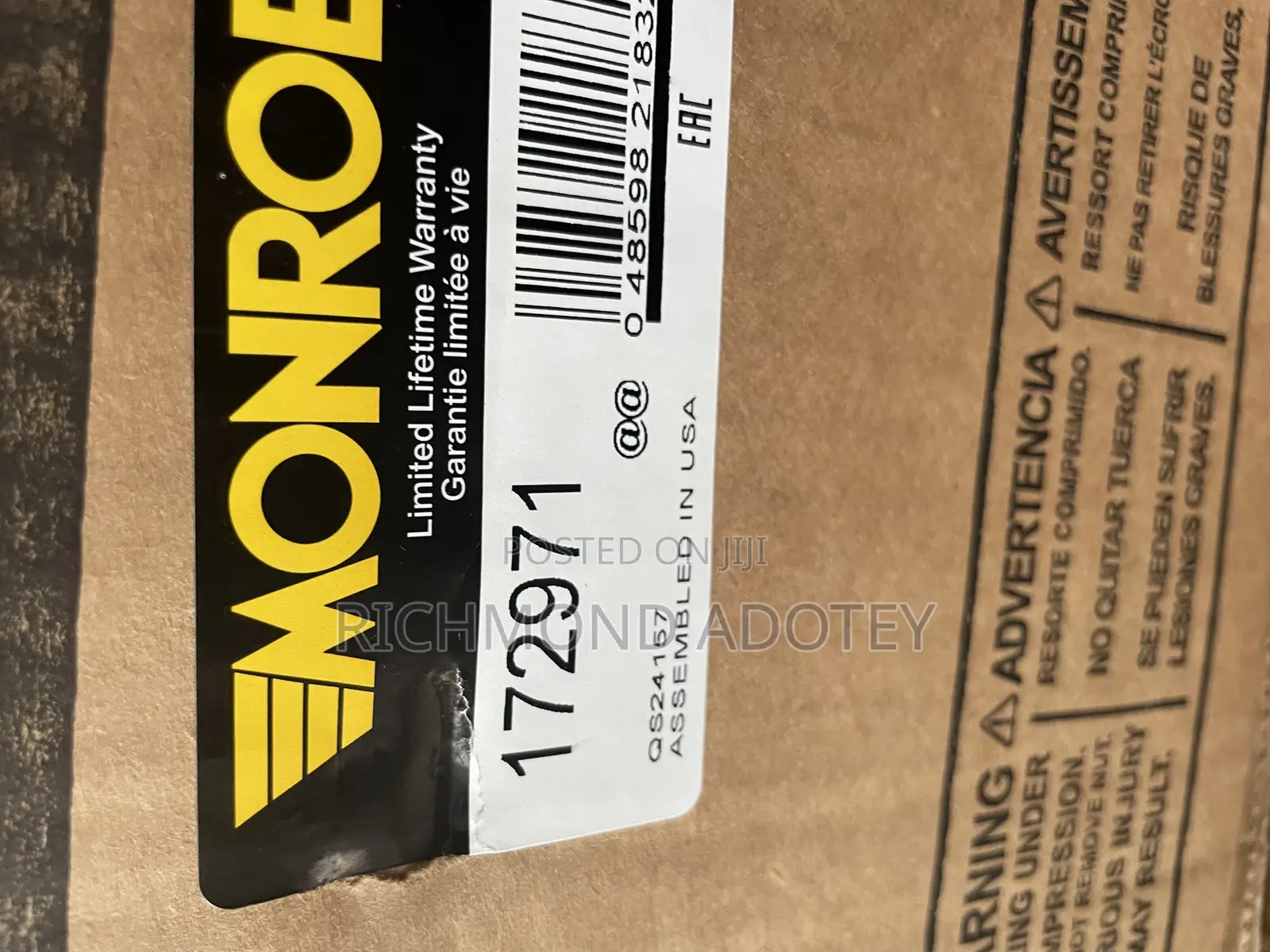 Front Pair Strut Assembly for 2013-2017 Honda Accord