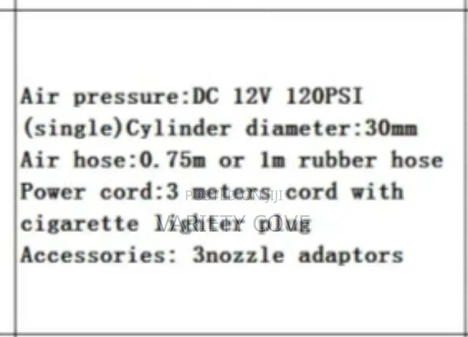 Single Cylinder Tyre Inflator Best for Motorcycle and Bicycle