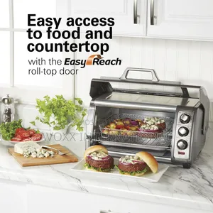 Hamilton Beach Toaster Oven Air Fryer Combo W/Large Capacity