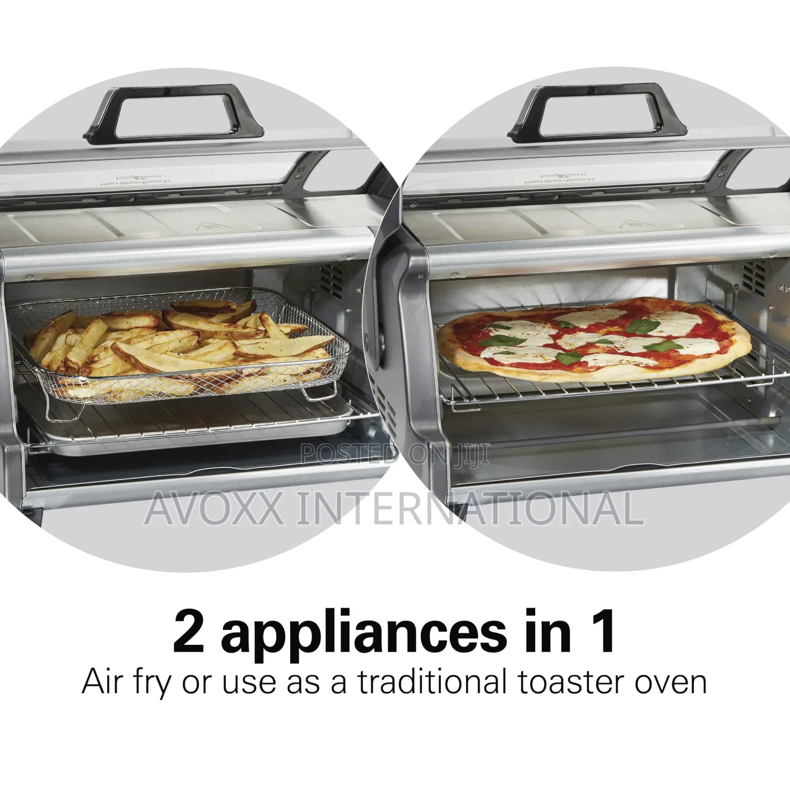 Hamilton Beach Toaster Oven Air Fryer Combo W/Large Capacity