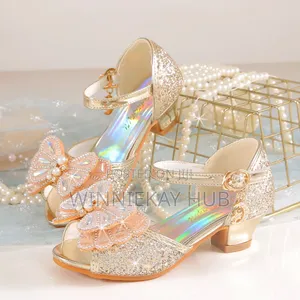 Kids Gold Shoe