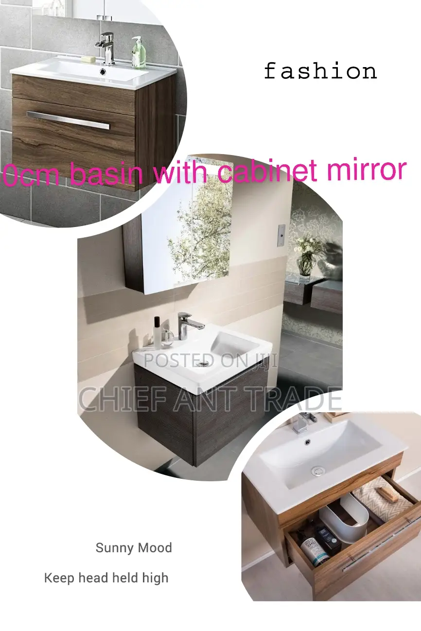 Basin With Cabinet Mirror. 821-80