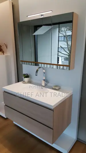 Basin With Cabinet Mirror. 821-80