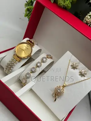 Quality Ladies Watch Jewelry Set
