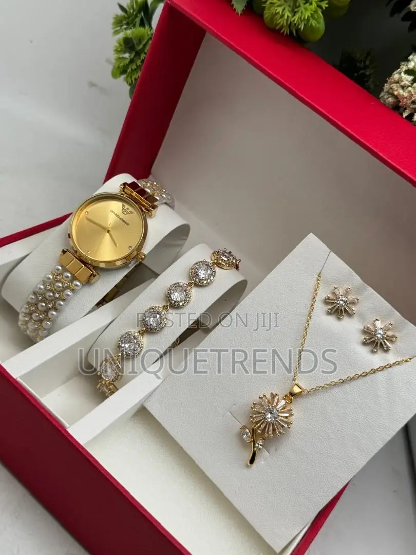 Quality Ladies Watch Jewelry Set