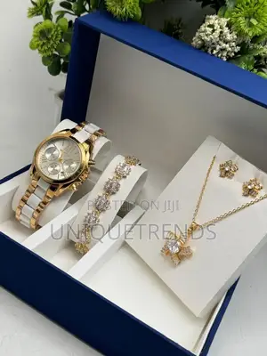 Quality Ladies Watch Jewelry Set