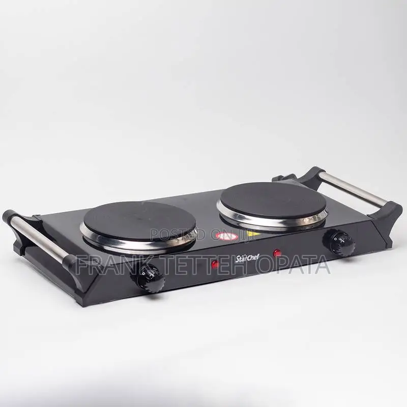 Star Chef 2-Burner Portable Hot Plate