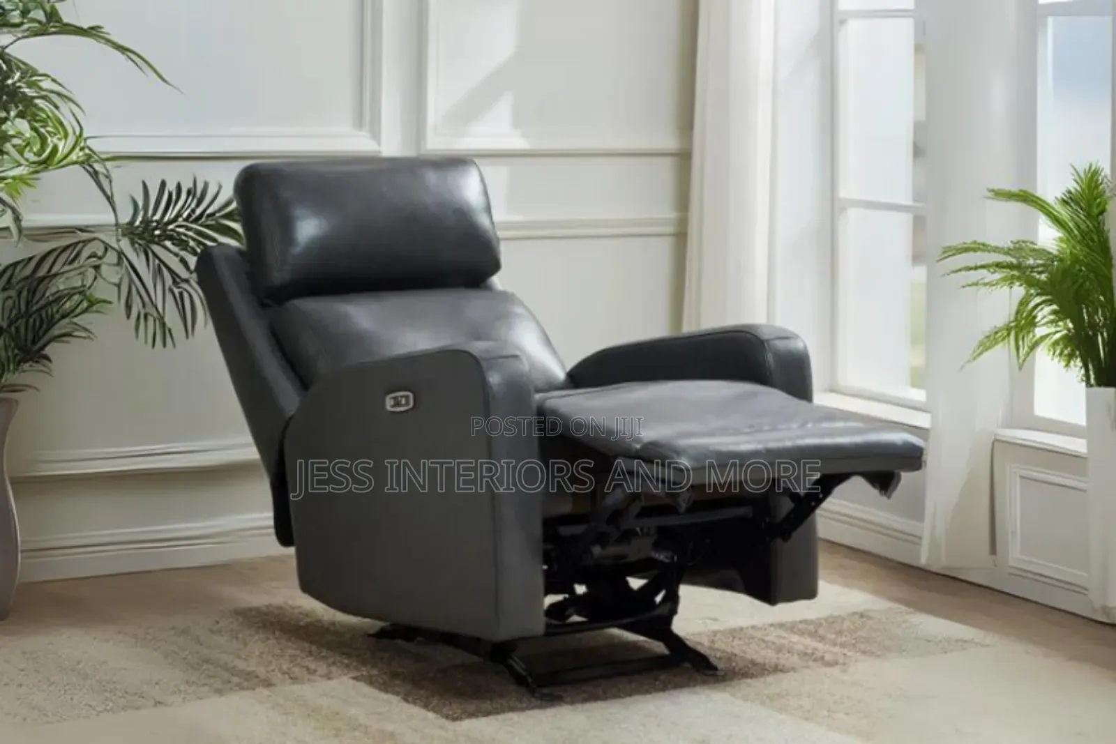 Leather Power Recliner