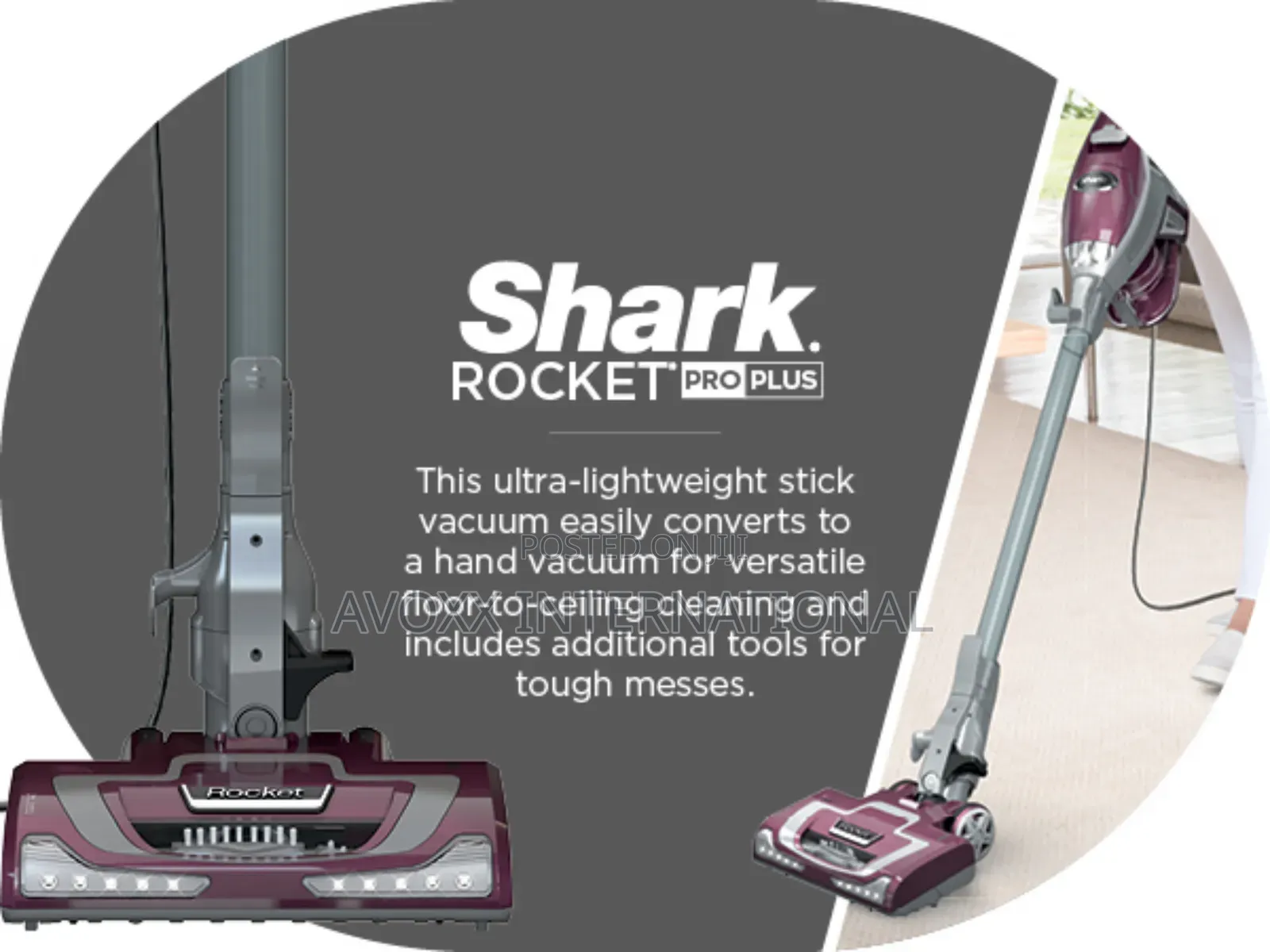 Shark HV322 Rocket Deluxe Pro Corded Stick Vacuum