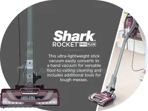 Shark HV322 Rocket Deluxe Pro Corded Stick Vacuum