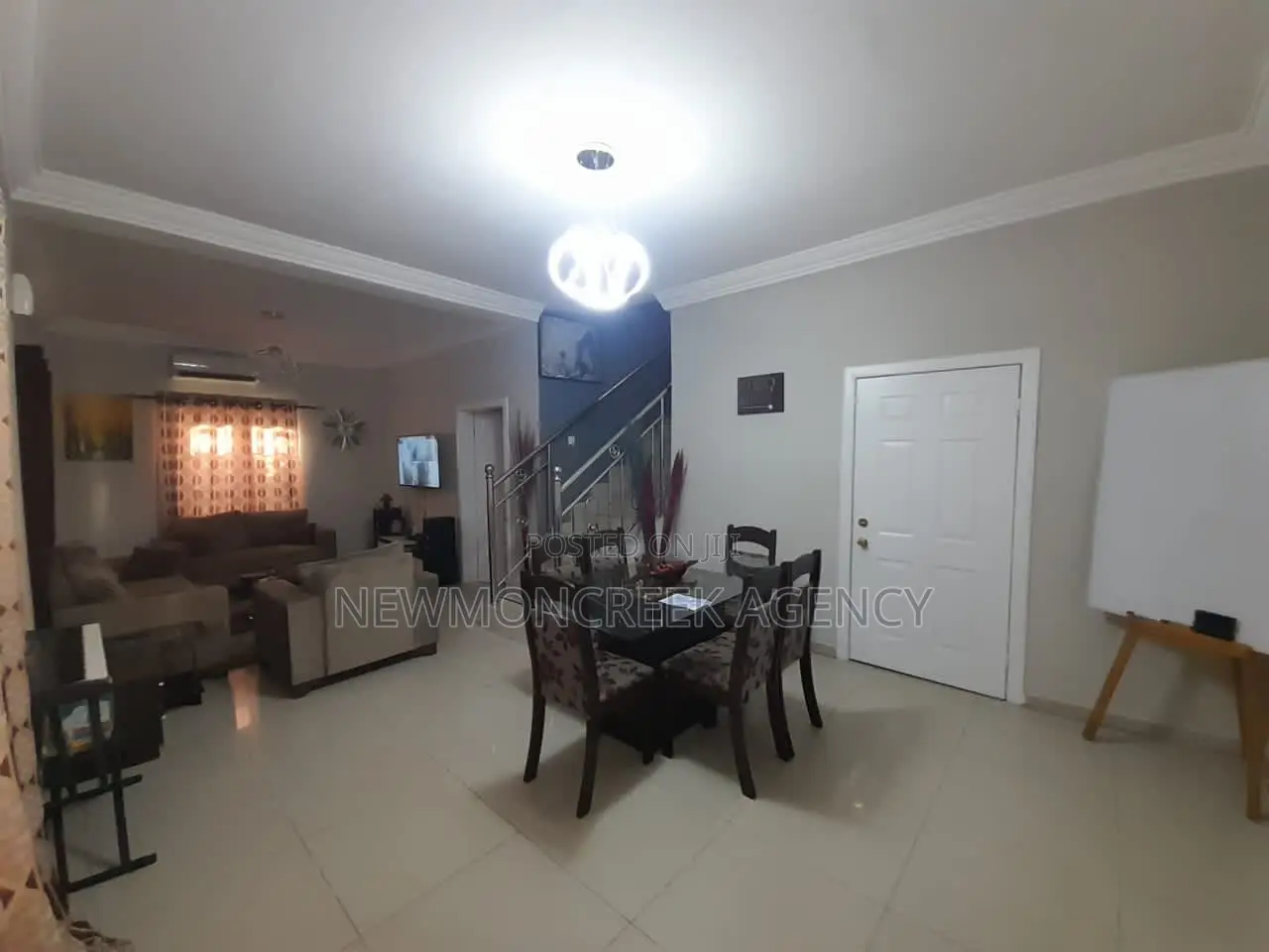 Furnished 3bdrm Duplex in Gated Estate Spintex, Accra Metropolitan