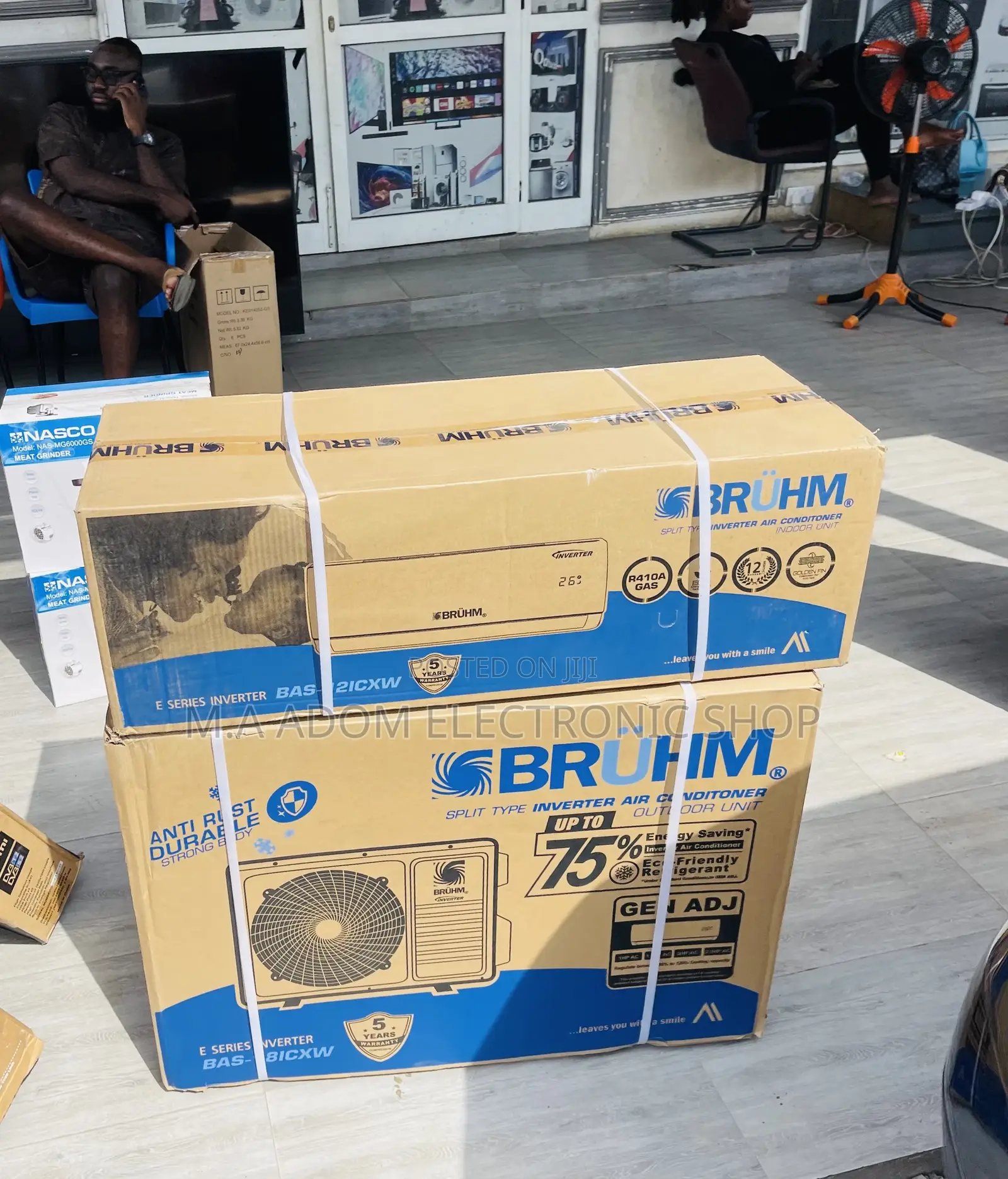 Shop Bruhm 2.0hp Split Type Smart Inverter Air Conditioner.