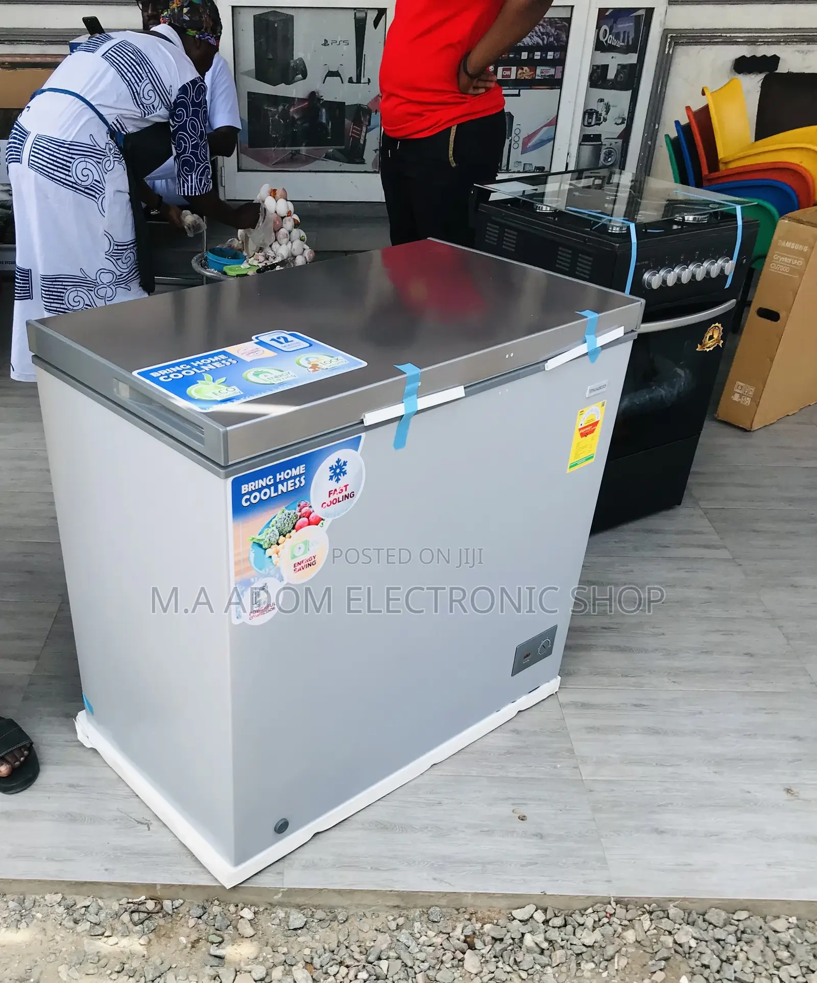 Order Quality Nasco Nas250 Single Door Chest Freezer(198L).