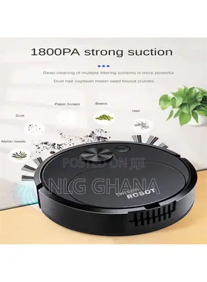 3.7w 400mah Rechargeable Floor Sweeper Robotic Vacuum Cleane