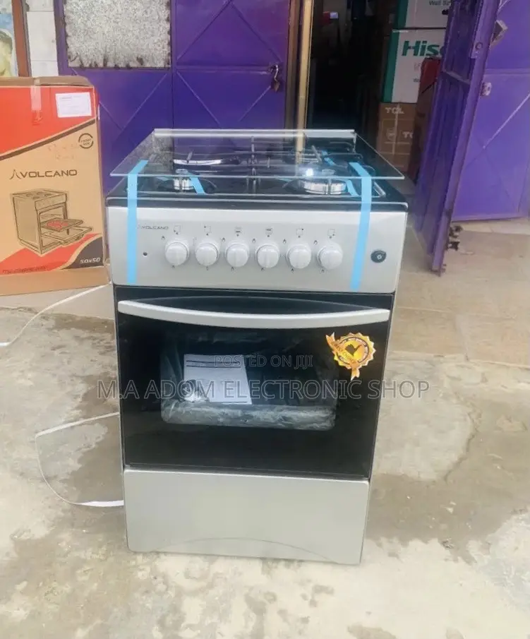 Order Quality Volcano 3 Gas + 1 Electric Cooker(50x50cm).