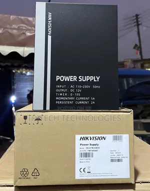 Hikvision Ds-K7m-Aw24 Access Control Power Supply ++ Battery