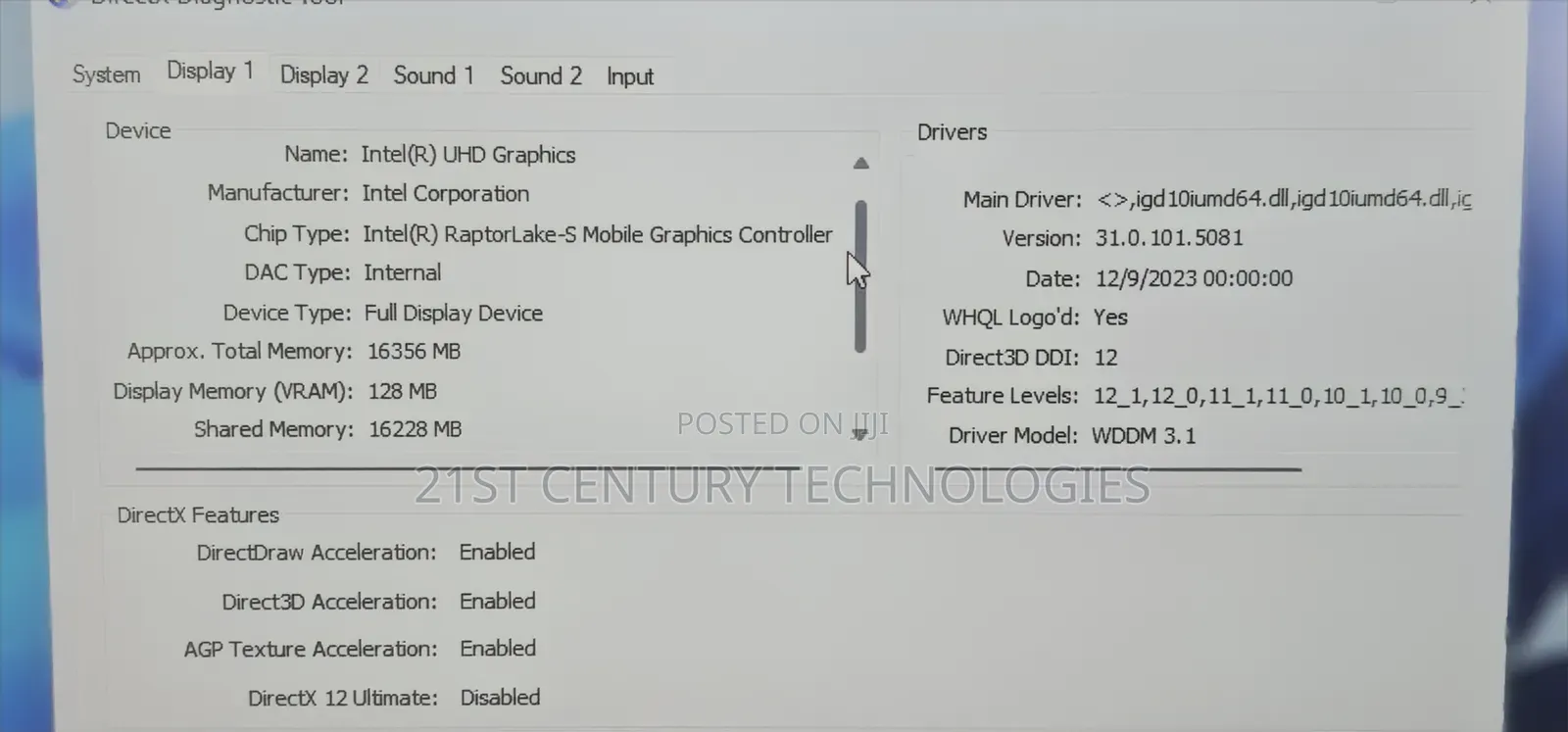 Laptop Dell Alienware M18X 32GB Intel Core I9 SSD 1T
