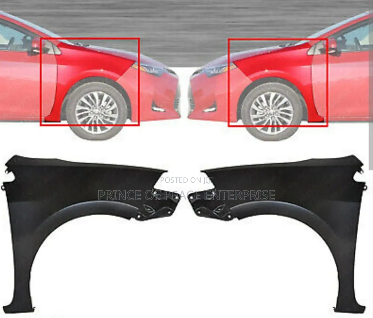 Toyota Corolla 2014 Fenders