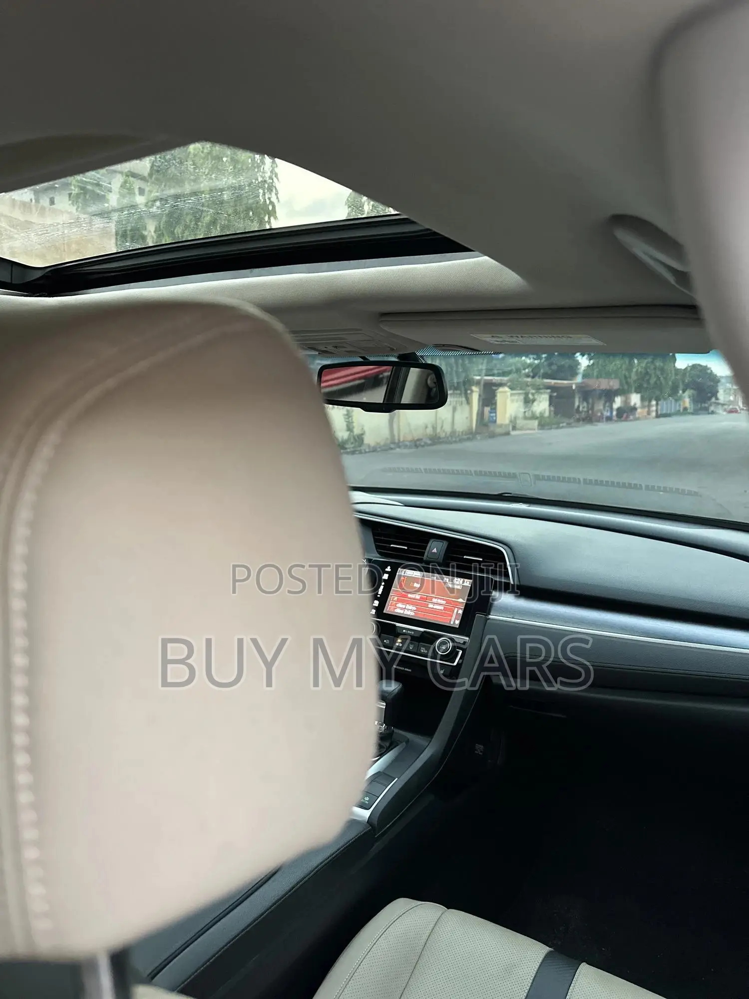 Honda Civic EX-L Sedan 2019 Black